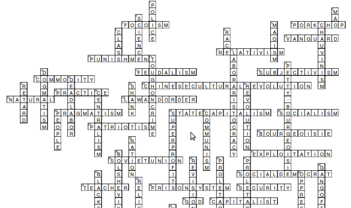 Gas laws crossword puzzle answer key