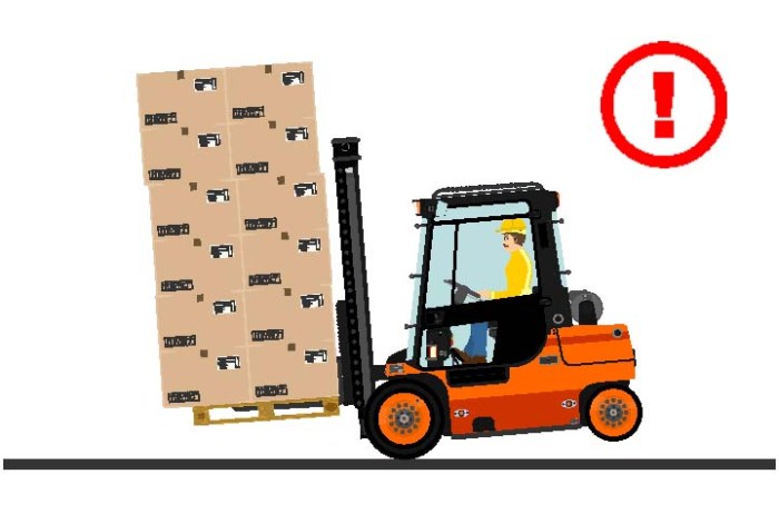 What are the main causes of injuries when using forklifts